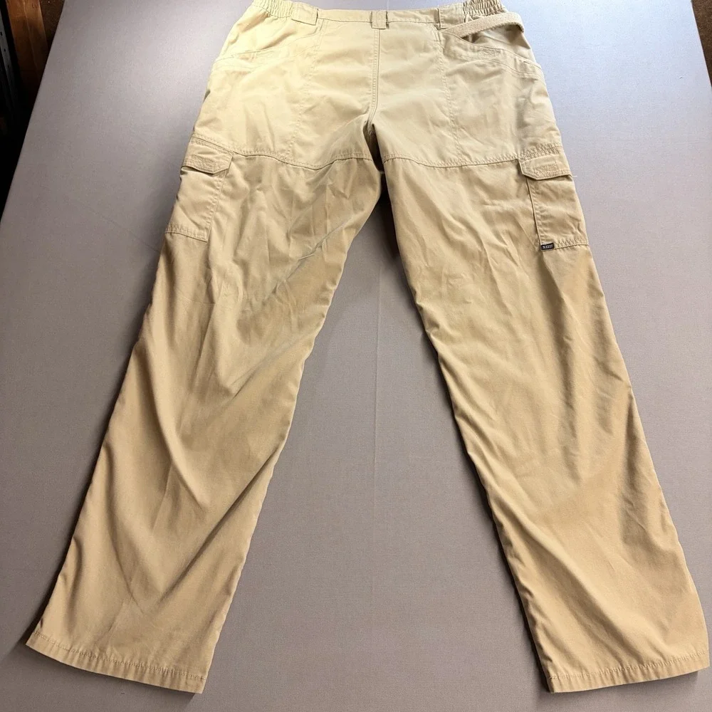 5.11 Tactical Taclite Pro Men's 40x36 Khaki Ripstop Cargo Pants 74273